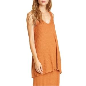 Free people long tank and dress